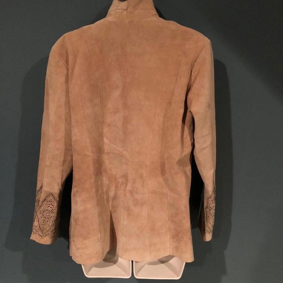 Margaret Godfrey Suede Leather Jacket - Picture 9 of 9